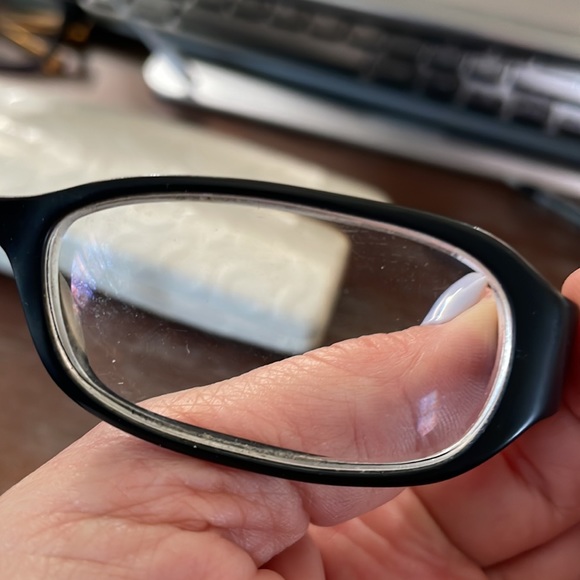 Coach Roberta black 843 eyeglasses with white hard logo sig c case - Picture 11 of 16